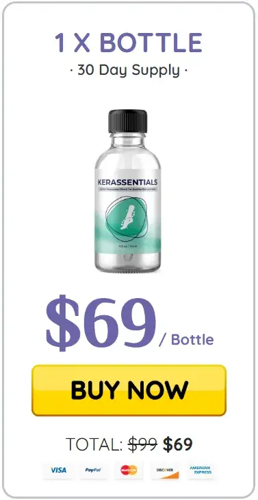 Kerassentials price 1 bottle
